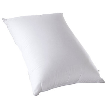 500 TC 100% Cotton Firm Down Pillow, Standard