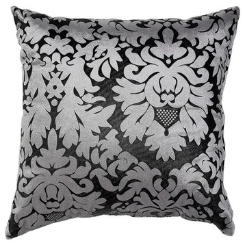Dama Silver Accent Pillow