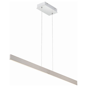 Verdura 1-Light LED Chandelier in Grey
