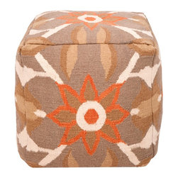 Surya Pouf Ottoman - Floor Pillows And Poufs
