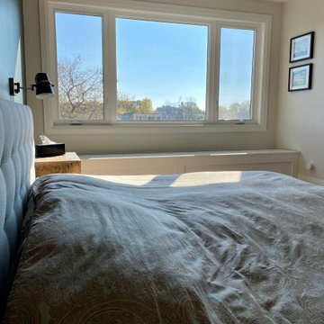 East York Semi 3rd Floor Addition - Master Bedroom