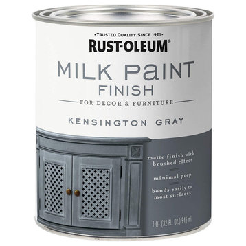 Rust-Oleum 331053 Water-Based Acrylic Milk Paint, 1 Quart