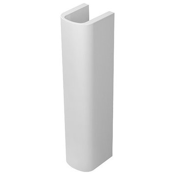 Duravit 0858290000 Ceramic Pedestal Base Only (Sink Sold Separate) - White