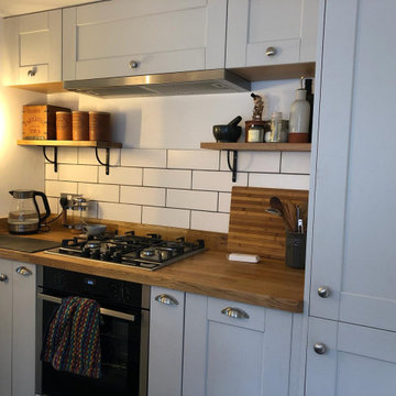 Small, Victorian terrace kitchen