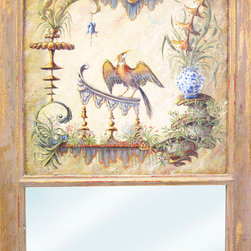 Chantilly Trumeau Mirror - Wall Mirrors