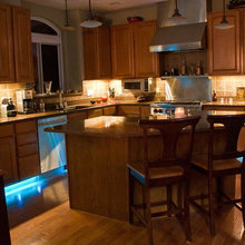 Led Kitchen Lighting Led Under Cabinet Lighting Contemporary