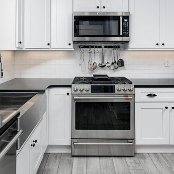 Small Transitional Kitchen Design Charlotte, NC