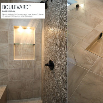 "Charmed" - Master Bathroom & Powder Room