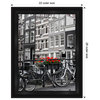 Amanti Art Grand Black Narrow Photo Frame Opening Size 18x24"