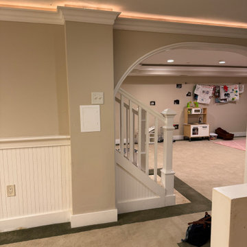 Carpers Farm Basement Renovation in Vienna, Virginia