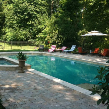 East Grand Rapids Villa Pool, Spa, Outdoor Kitchen, and Patios