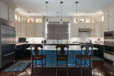 Inspiration for a transitional kitchen remodel in DC Metro