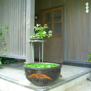 玄関ポーチ。