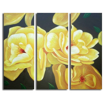 Yellow Grace, Wall Tapestry, 40"x48"