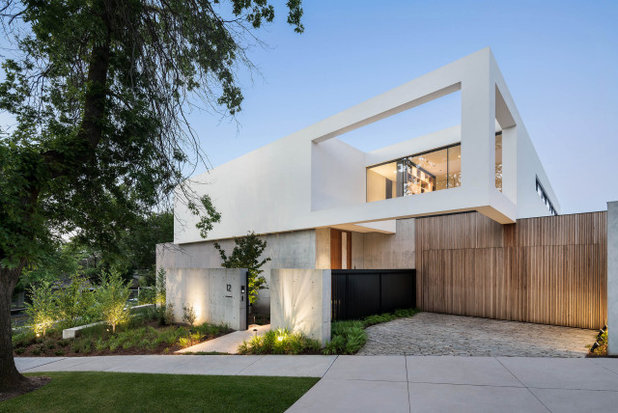 Modern Exterior by Lyons Photography