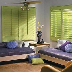 Painted Shutters - Interior Shutters