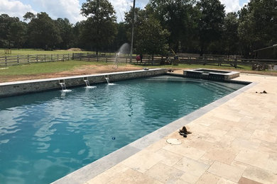 Inspiration for a pool remodel in Houston