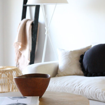 Organic Simplicity: Coffee Table Styling in Los Angeles