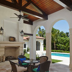 Screened Porches/Pergolas/Pavilions/Gazebos - Traditional - Patio - DC