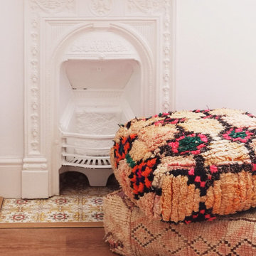 Vintage Style Moroccan Floor Cushions