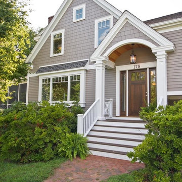 AMAZING Split-enty Remodel welcoming entry