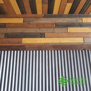 Marcatos Man Cave Project - Rustic, Reclaimed Vibe
