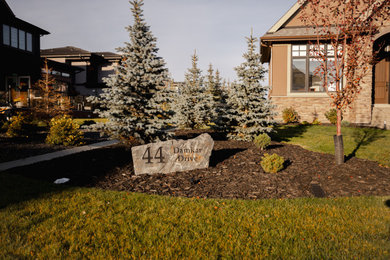 Design ideas for a landscaping in Calgary.