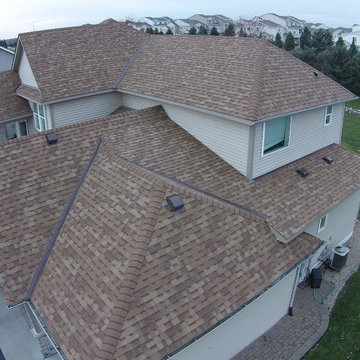 "Desert Tan" Owens Corning Duration Roof by Storm Group Roofing.