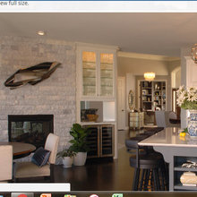 Fireplace- main level