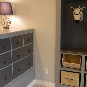Boys bedroom with playroom