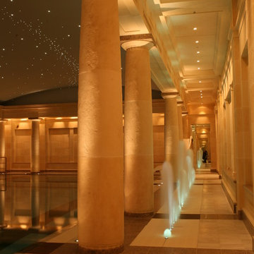 Subterranean swimming pool