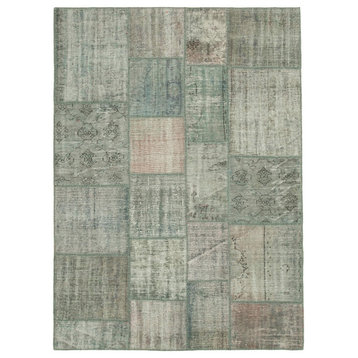 Rug N Carpet - Handwoven Anatolian 5' 9" x 7' 11" Rustic Small Patchwork Rug