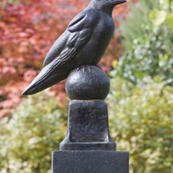 Raven - Garden Statues And Yard Art