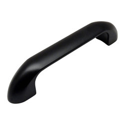 Cosmas - Cosmas 540-3.5FB Flat Black Cabinet Pull, 3-1/2" Hole Centers, Set of 5 - Cabinet And Drawer Handle Pulls