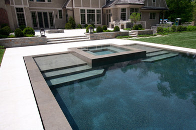 Stone Pool Deck and Coping