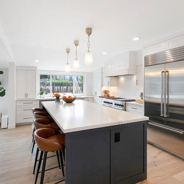 Modern Ranch House Kitchen Remodel in Lafayette, CA