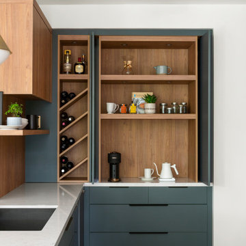 Custom Coffee Bar & Beverage Station | Hearth Residence | Whole Home Renovation