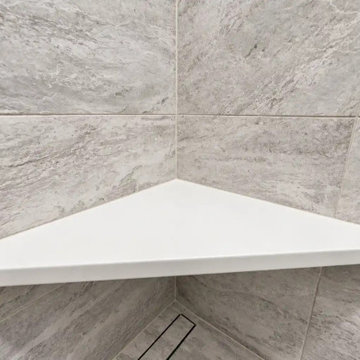 Tiny Bathroom Renovation in Carnation, WA | Bezruchuk Inc