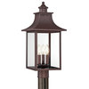 Quoizel CCR9010CU Chancellor 3 Light Outdoor Lantern - Copper Bronze