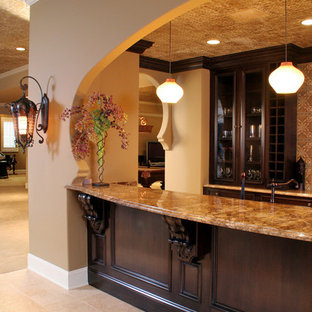 Mediterranean Basement and Bath