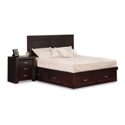Contempo storage bed - Beds