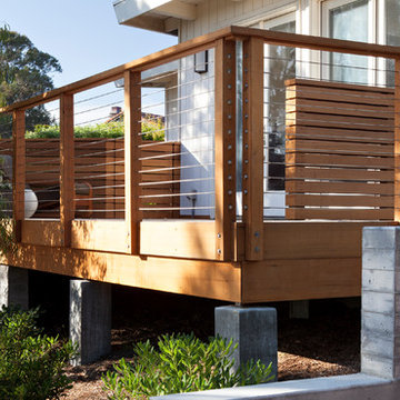 Modern Pool House and Deck