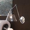 Luxury Traditional Wall Light, Brushed Nickel, UHP3330