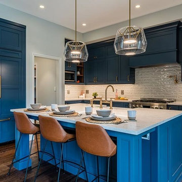 Sky is the Limit - Blue Kitchen