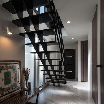 inside and outside Greish house