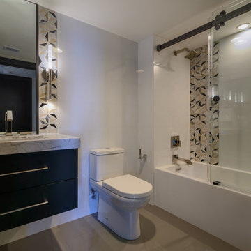 A Bold, Marble Backsplash