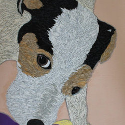 Dogs - Paper Pieced Art - Products