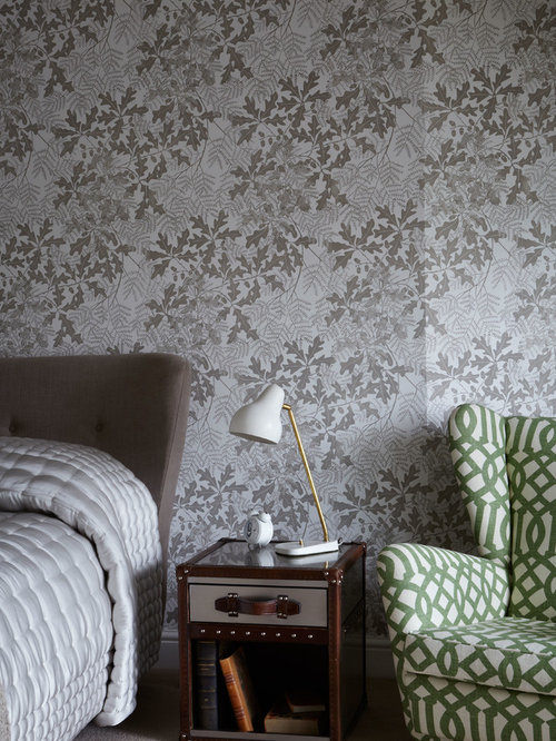 Charcoal Wallpaper Houzz