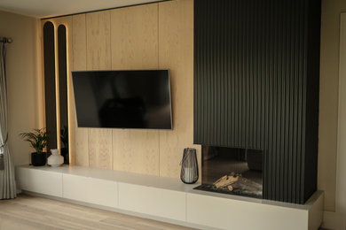 Modern Style Living Room Cabinetry