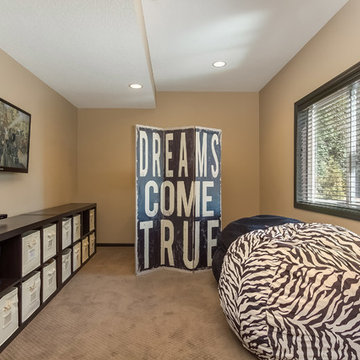 Basement Video Game Room